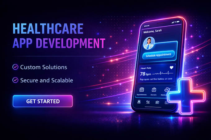 develop the doctor consultation, healthcare website and app