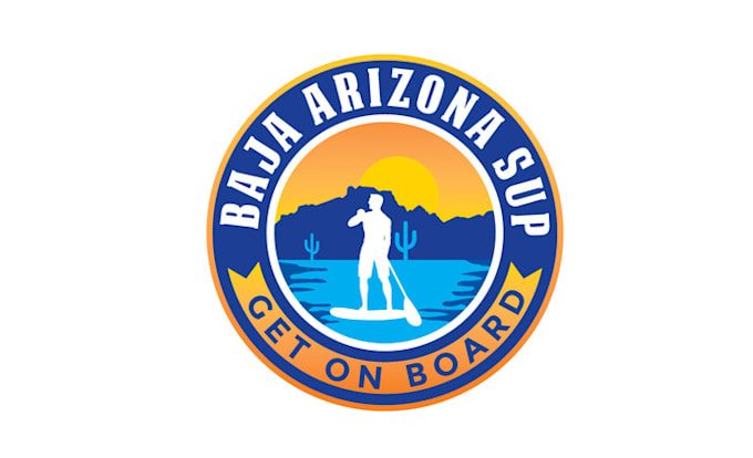 design high resolution paddle board logo search