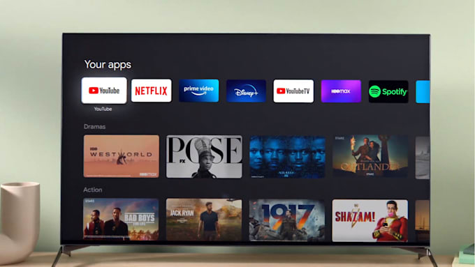 develop smart TV apps for android TV iptv, samsung tizen, apple tv, roku TV