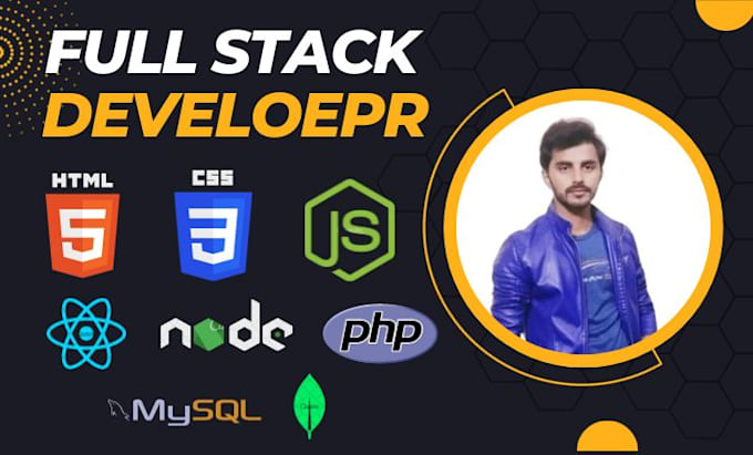 be your full stack web developer and designer