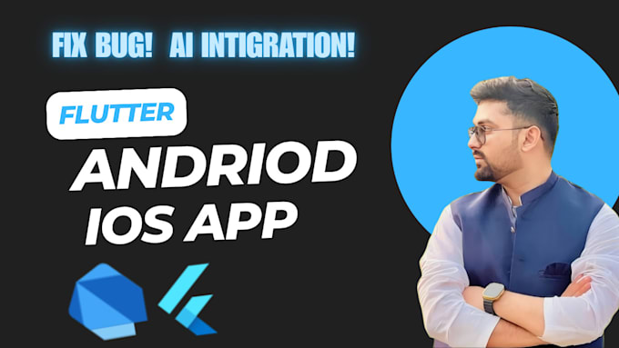 build custom mobile apps using flutter and dart for android and ios