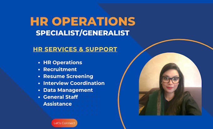 be your remote HR administration specialist or generalist