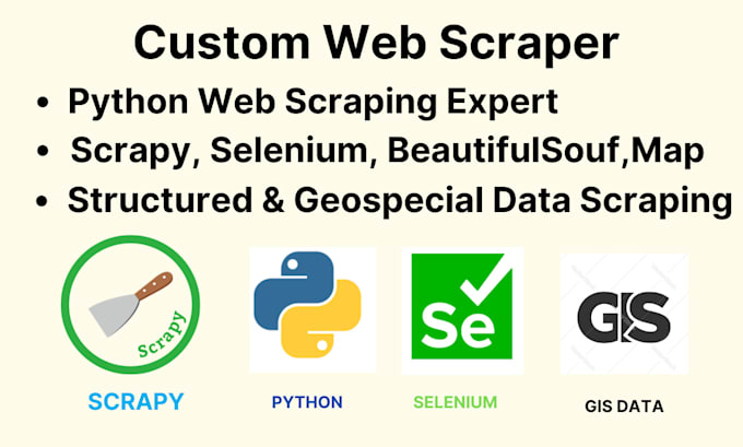 make scalable gis web scrapers for structured and geospatial data