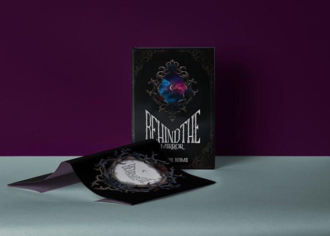 make a fantasy, young adult  book cover design