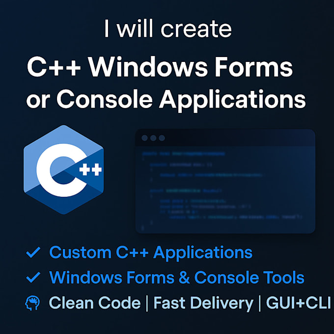develop custom windows apps or console applications