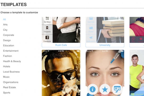 give you a tool to create mobile apps without coding