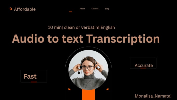 proofread and transcribe your text