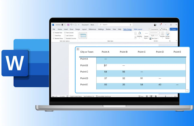 professionally format and design your word document