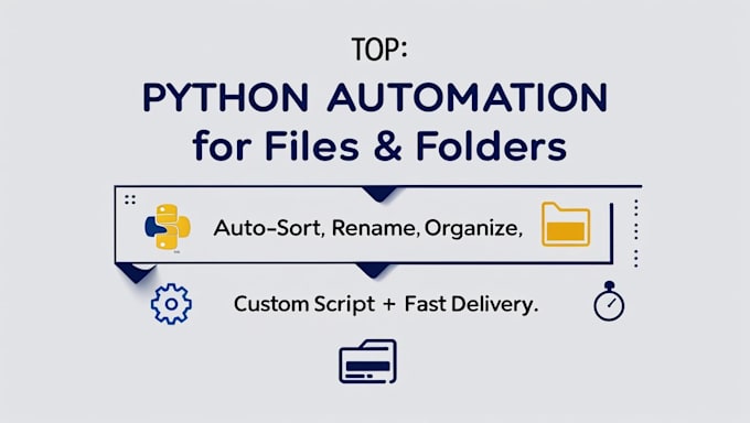 automate file renaming and organizing using python