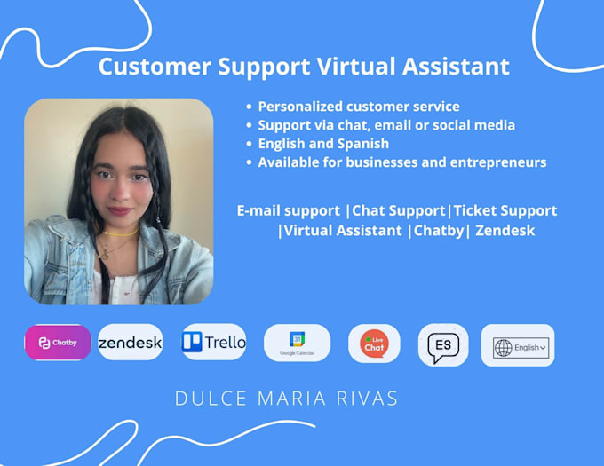 be your customer service support and virtual assistant