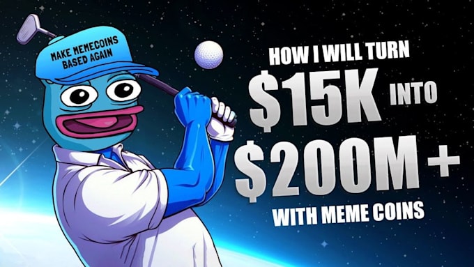 create 2d meme coin animation, solana meme token, funny animation for crypto art