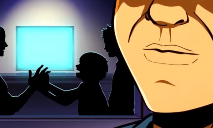 2d cartoon video animation, 2d music animation video, character anime animation