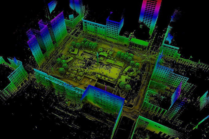 built 2d, 3d map , process lidar data for mapping projects, robots navigation