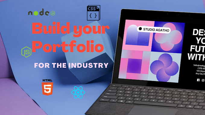 Create a modern, responsive portfolio website by Krika1 | Fiverr