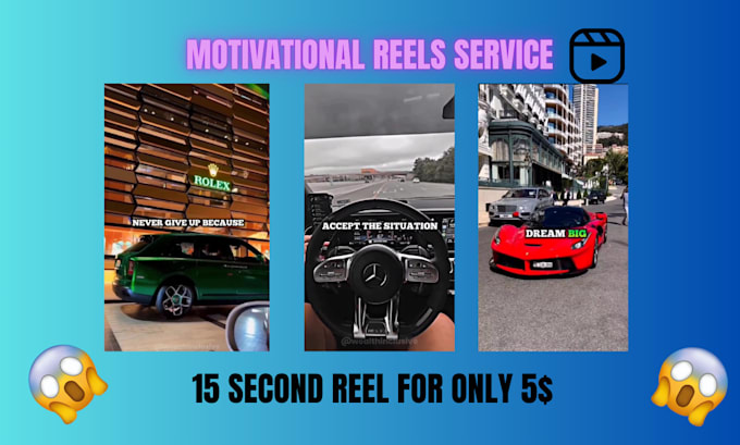 make you a motivational instagram reel