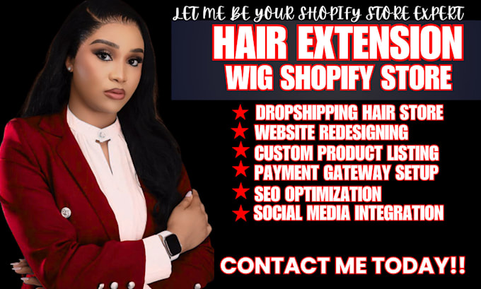 design a luxury hair salon website with online booking and ecommerce