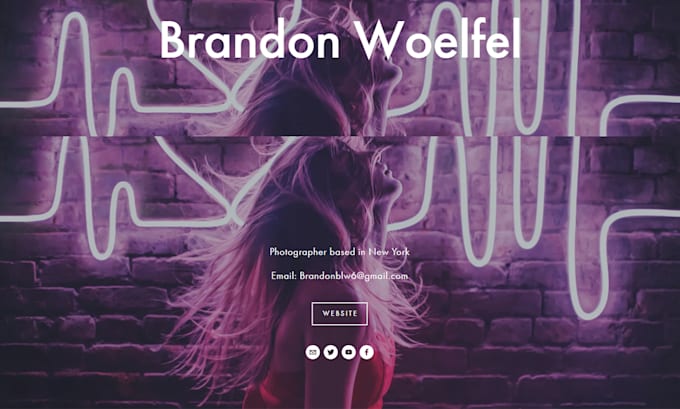 design or redesign a responsive pixpa website, photography website