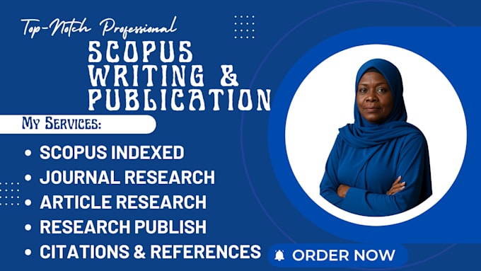write and publish research article for scopus, isi, sci, ssci, pubmed, ieee