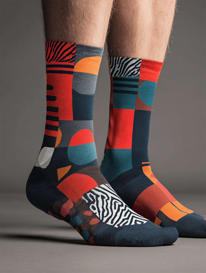 make beautiful socks design