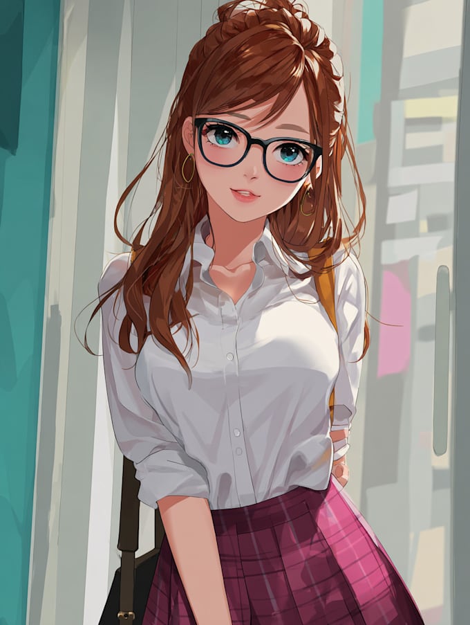 create beautiful anime character illustrations