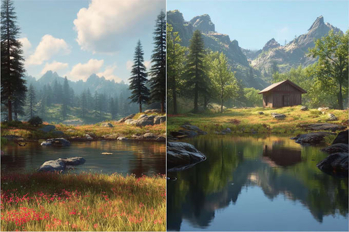 create landscape designs with realistic renderings