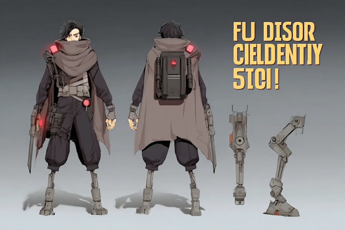 design your sci fi and star wars character