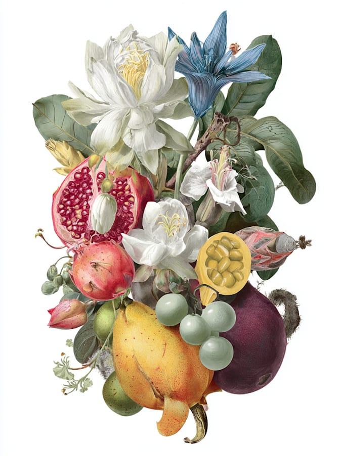 paint watercolour botanical illustrations