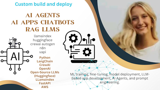 build custom ai agents with n8n, vapi, crewai, langchain and python