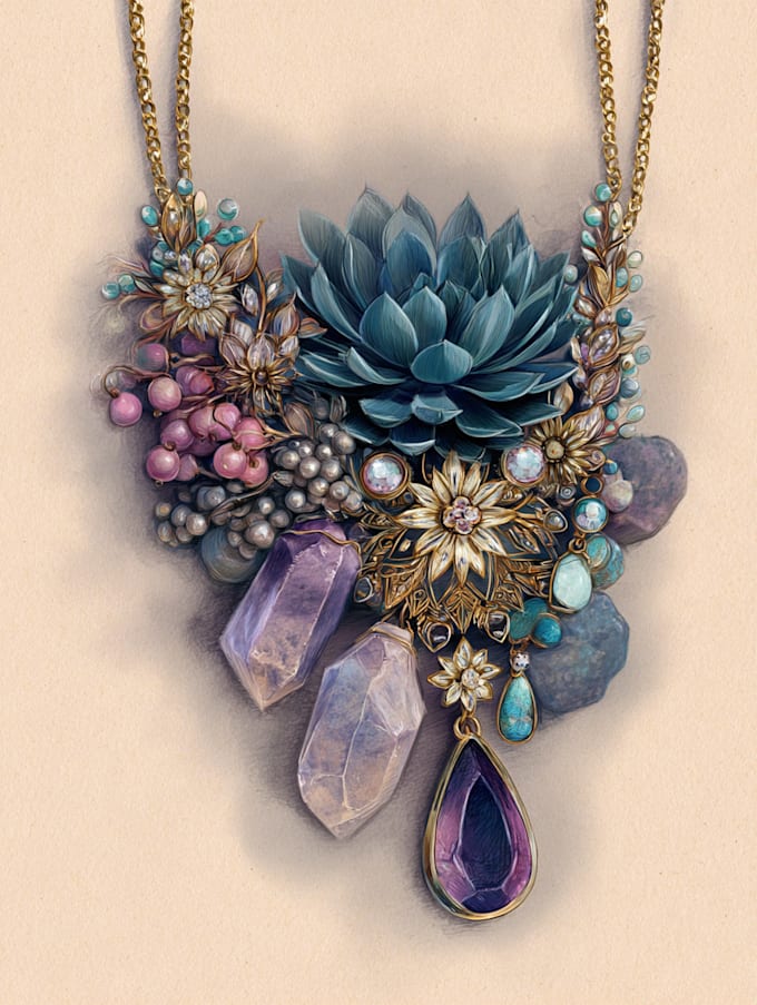 custom jewelry design rings necklaces earrings