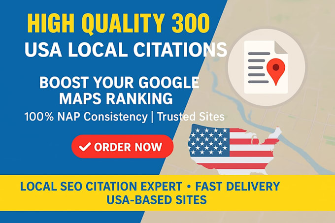 do 300 USA local citations directories