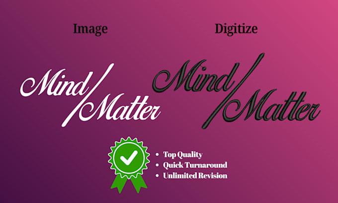 quickly digitize word embroidery designs into dst, pes, exp