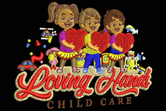 provide embroidery digitizing for patch and logo
