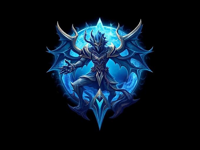 create logo designer anime, fantasy