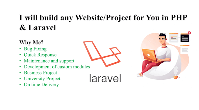 fix any laravel bug or error within 24 hours