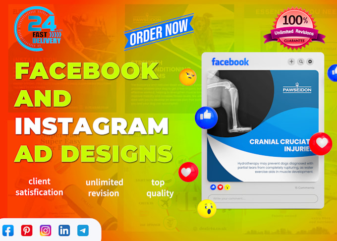 Create high converting facebook ads, instagram posts, and social media ...