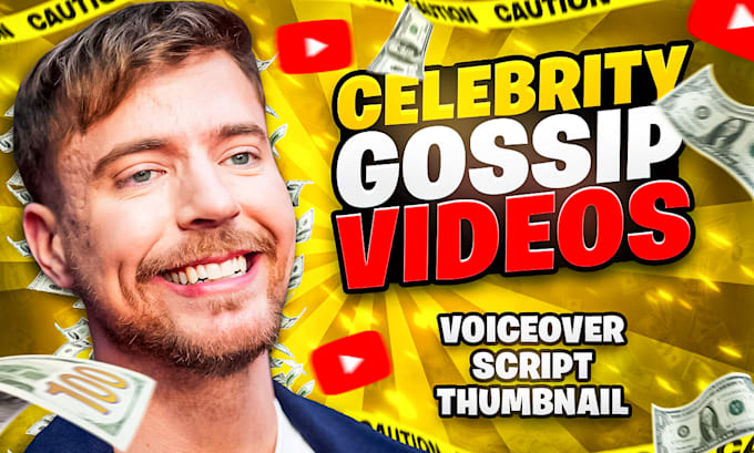create celebrity gossip videos and celebrity news videos