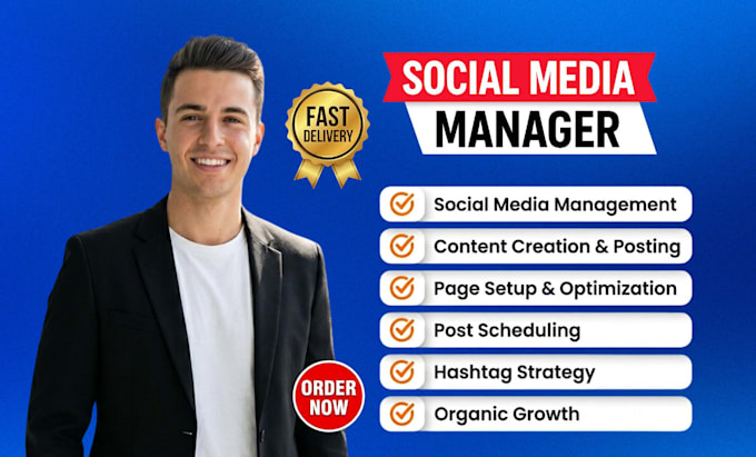 be your social media manager