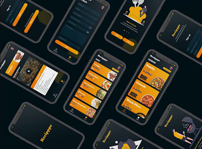 develop cookbooks app, cooking recipes app, ai meal planner app