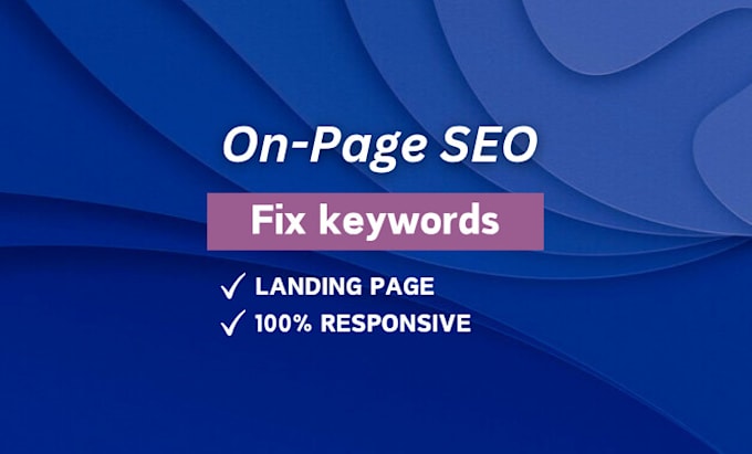 optimize on page SEO for your tech company