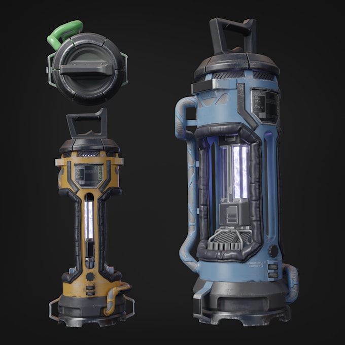 create a 3d asset for gamedev or cinematic