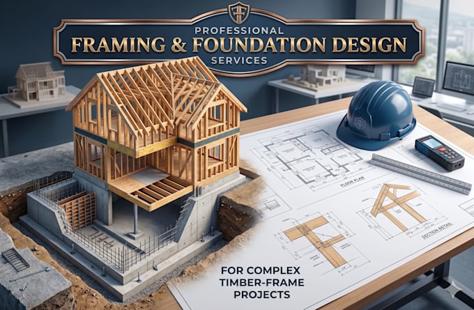 do structural framing and foundation drawings for permit