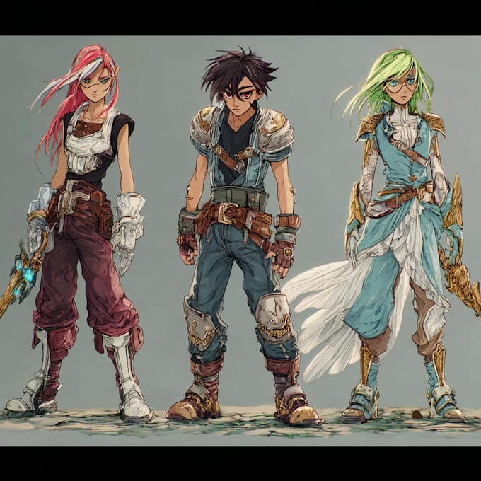create personalized anime character art for your roleplay