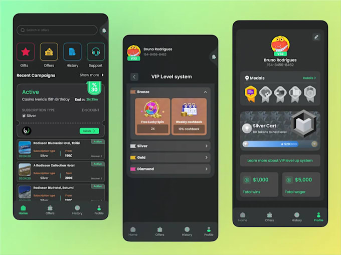 develop loyalty app, membership app, reward base app, baby reward app,