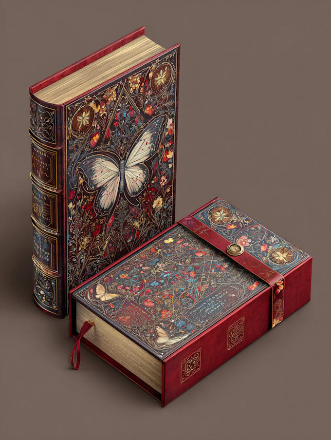 do a unique book cover design or e book cover design