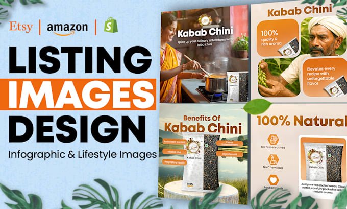 design amazon listing images