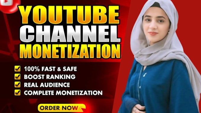 do organic youtube channel promotion for monetization