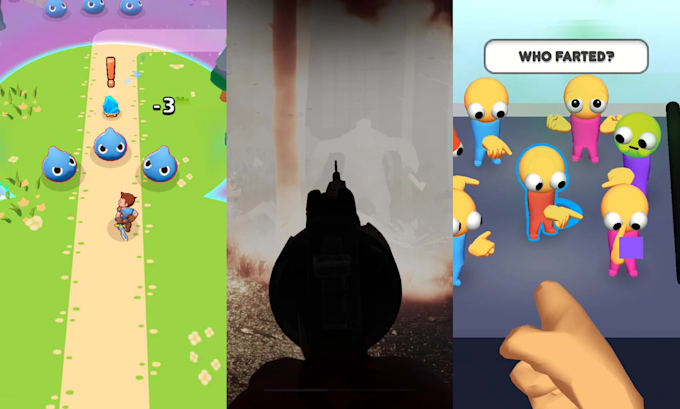 develop a 3d mobile game with unity