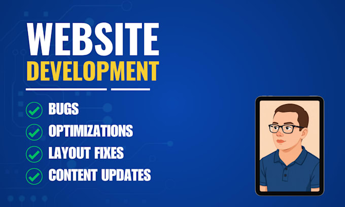 fix any website problem or bug quickly