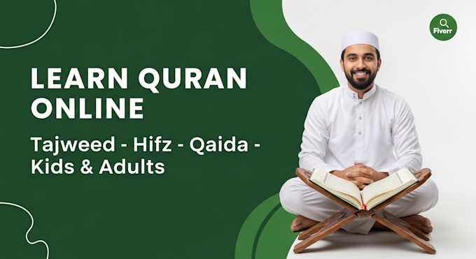 teach quran with tajweed, hifz, and noorani qaida for kids and adults