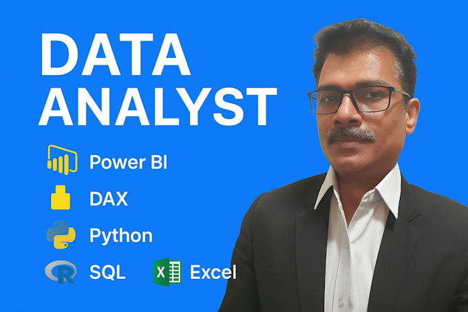 be your data analyst and power bi expert